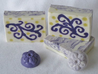 Lavender Lemon Soap by Bearprint Soaps