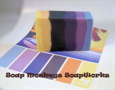 Layered soap by Soap Monkeys