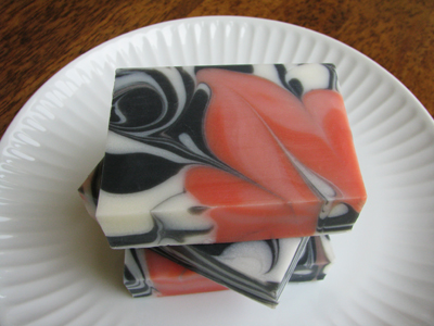 Mango Papaya soap by Great Cakes Soapworks