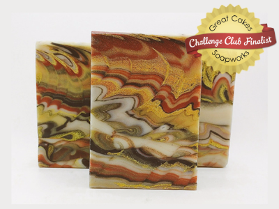 Guardian Angel  Cosmic Wave soap by Lolly's Soaps & Such